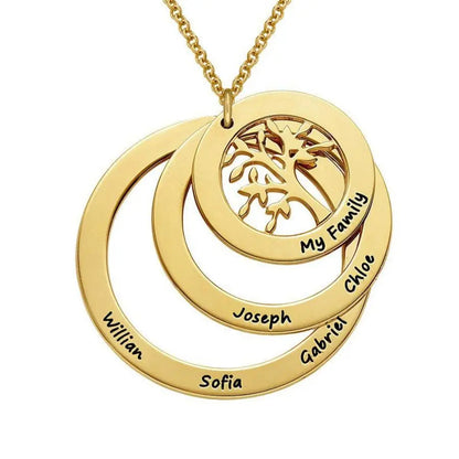 Tree of Life Personalized Necklace