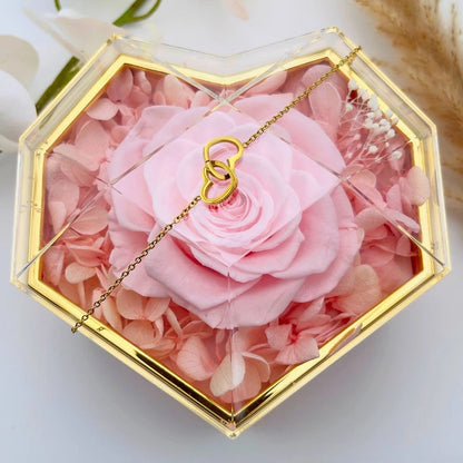 Eternal Heart Box &amp; Personalized Necklace