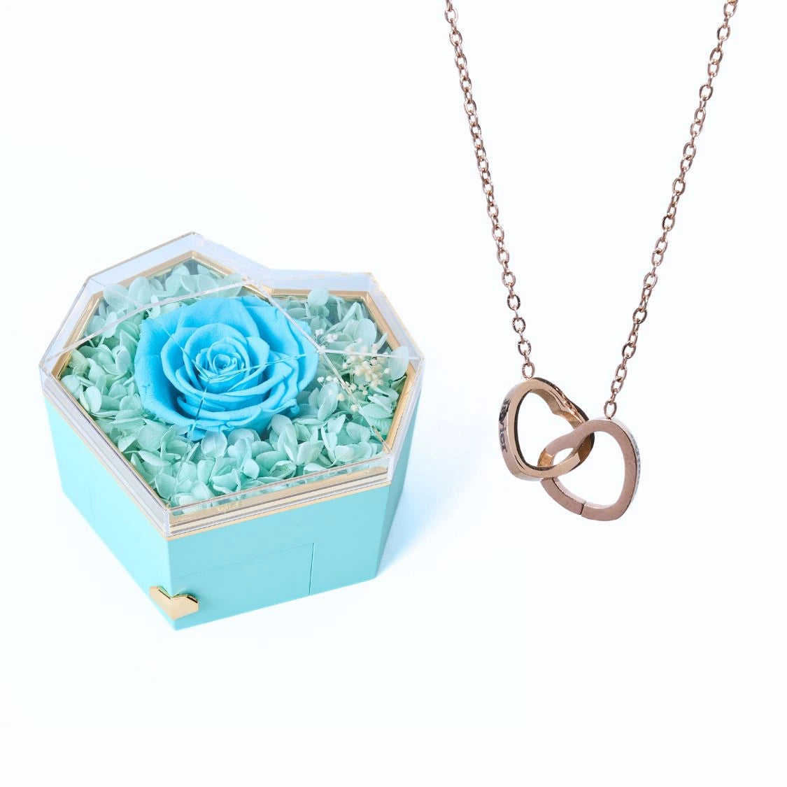 Eternal Heart Box &amp; Personalized Necklace