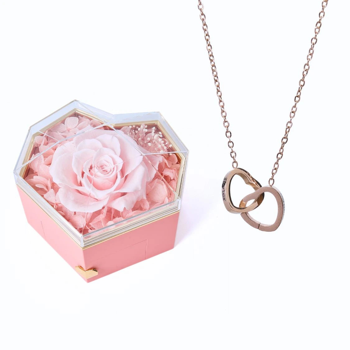 Eternal Heart Box &amp; Personalized Necklace