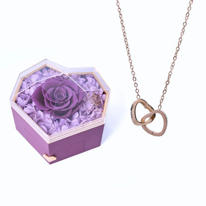 Eternal Heart Box &amp; Personalized Necklace